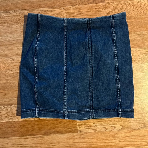 Free People Denim Skirt - Picture 4 of 6